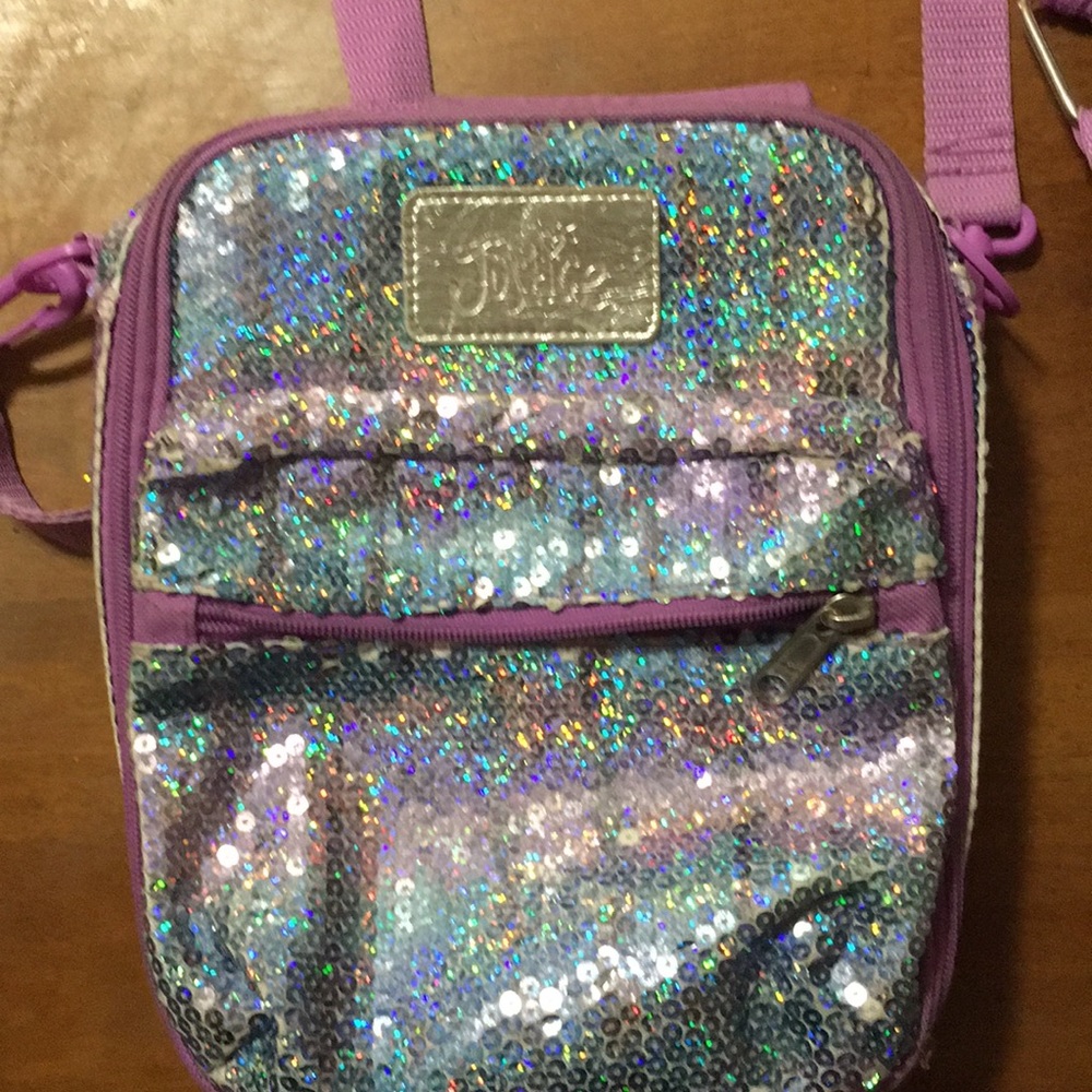 Justice Sequin Book bag & lunch bag. - Picture 8 of 8